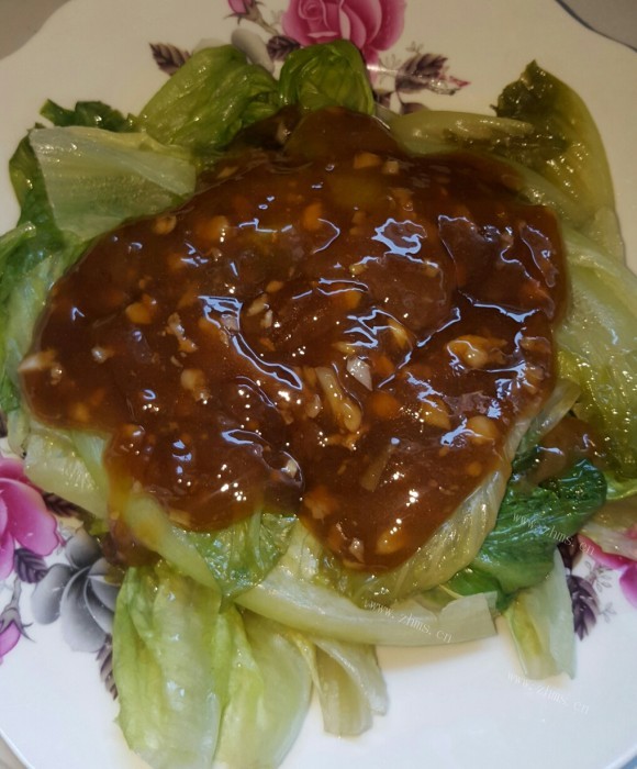 香喷喷的蚝油生菜