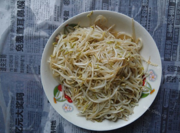 色香味浓的清炒豆芽