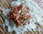色泽不错的随意米饭团做法图解2)