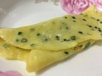 自制葱花鸡蛋煎饼