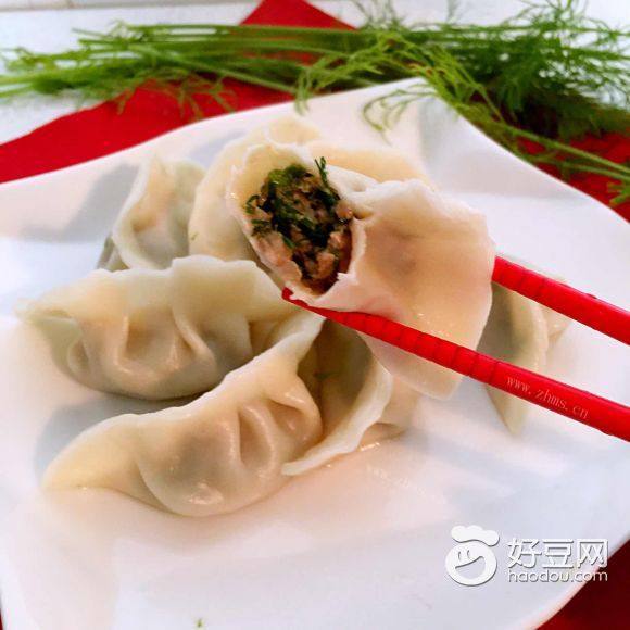 茴香鲜肉饺