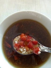 唇齿留香的凉拌苦菊做法图解2)