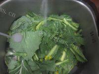 家常菜干煸菜心做法图解2)
