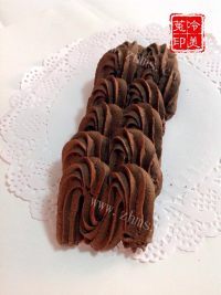 自制维也纳可可曲奇做法图解11)