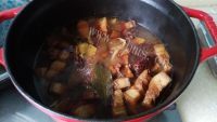 美味的梅干菜烧肉做法图解11)
