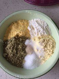 自己做的杂粮饼做法图解1)