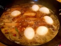 私房美食红烧鸡翅炖蛋做法图解15)
