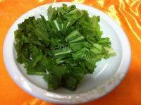 简单的青菜鸡蛋面做法图解2)