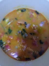 美味的牛肉柿子汤