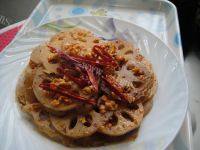 家常菜红油藕片