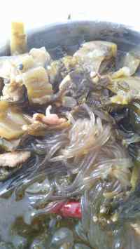 鲜香肉末酸菜粉条做法图解10)