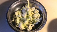 家常菜胡萝卜炒菜花做法图解1)
