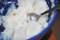 特色蓝莓南瓜山药泥做法图解2)