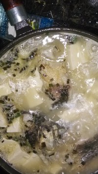 美味的豆腐鲫鱼汤