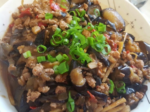 香飘十里的肉末茄子