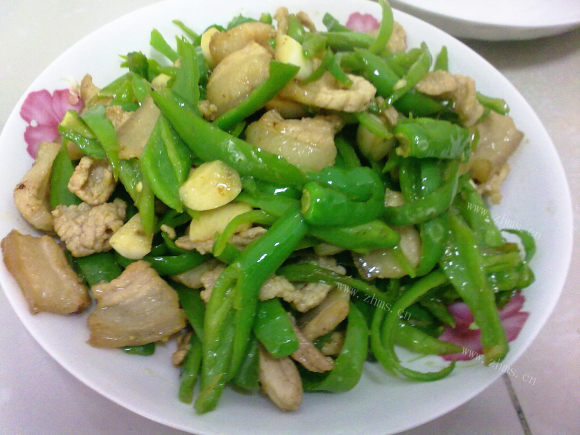 家常菜辣椒炒肉