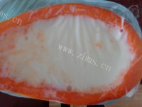 自制木瓜奶冻做法图解9)
