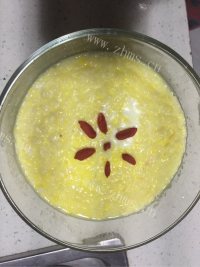 好吃的酒酿蒸蛋做法图解5)