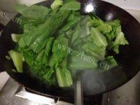 颜值高的豆豉鲮鱼油麦菜做法图解6)