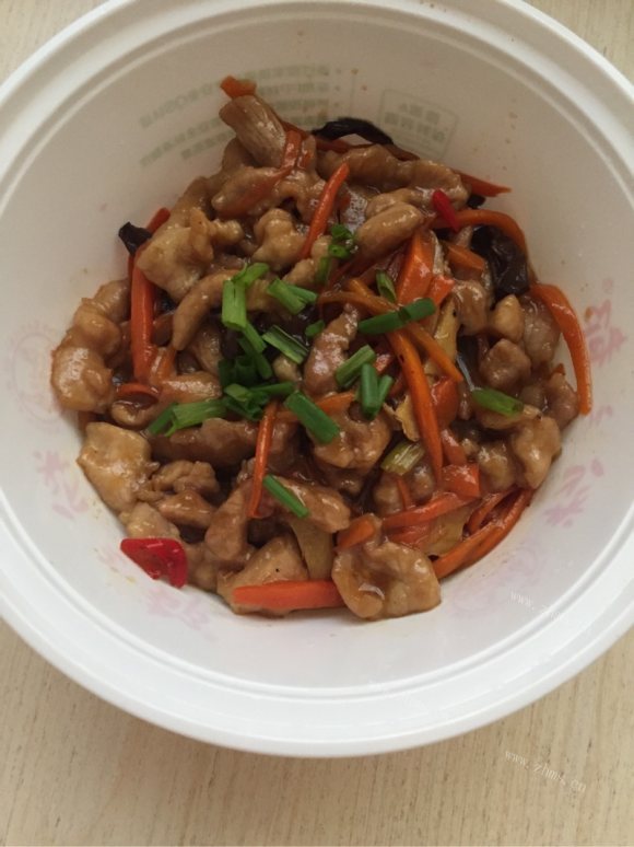 五味俱全的鱼香肉丝