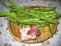 「念念不忘」豆角炒肉做法图解1)