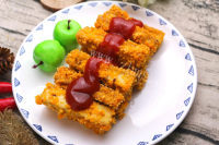 DIY脆皮豆腐做法图解10)