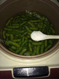 下酒菜香辣毛豆做法图解3)