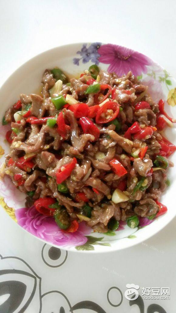 家常菜小炒牛肉