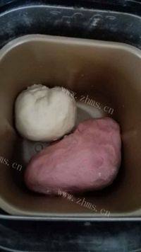 美味彩色老面馒头做法图解3)