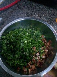 迷人的荠菜饺子做法图解3)