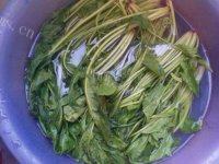 记忆中的清炒菠菜做法图解1)