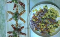 可爱外形的紫淮山煎饼的做法图解一