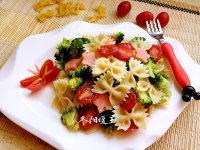 美味蝴蝶意面沙拉#百味来做法图解13)