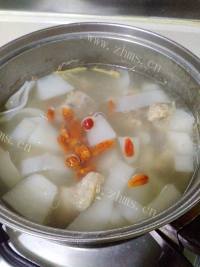 美味的肉酿白萝卜做法图解14)