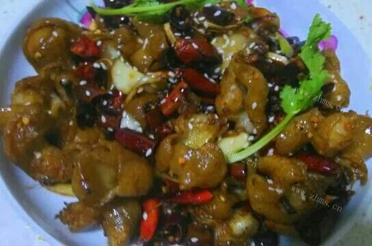 五味俱全的干煸肥肠