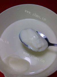 自制水果酸奶做法图解5)