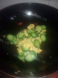 家常菜黄瓜炒鸡蛋