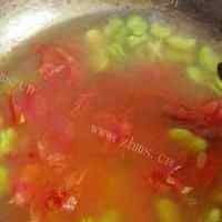 彩色西红柿蚕豆米鸡蛋汤的做法图解九