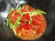 家常菜番茄炒豆角