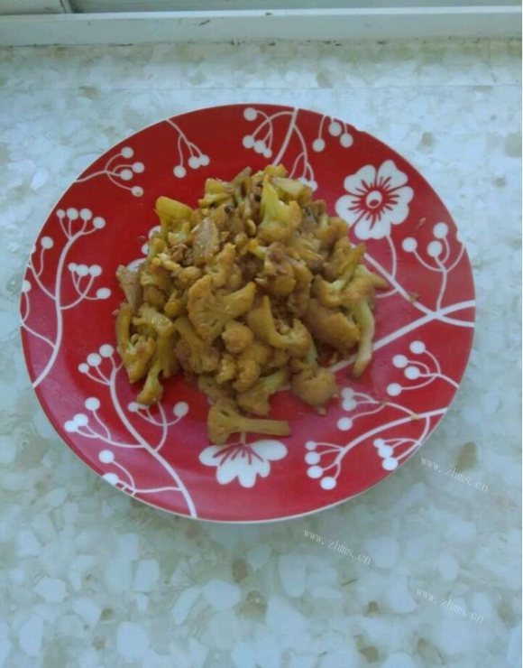 肉炒菜花
