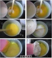 自制迷你戚风蛋糕做法图解3)