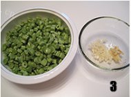 榄菜四季豆做法图解3)