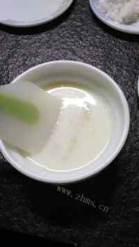 西式甜品和风抹茶慕斯做法图解4)