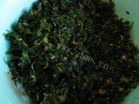 自己做的荠菜包子做法图解8)