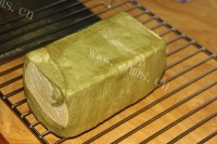 自制抹茶双色吐司做法图解27)