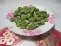 家常菜葱香蚕豆