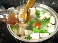 美味的丝瓜豆腐汤