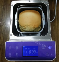 美味的酸奶吐司（一键式）做法图解8)