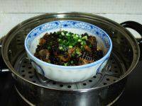 诱人的豆豉蒸排骨做法图解11)