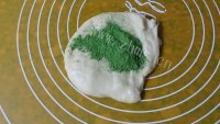 自制抹茶双色吐司做法图解4)